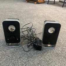 Logitech LS11 S-00035 3.5mm Desktop PC Computer Stereo Speakers