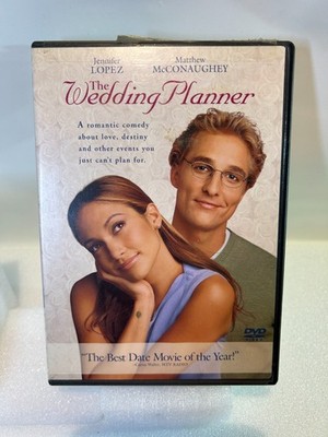The Wedding Planner (DVD, 2001, Wide) W/ Case and Inserts Tested