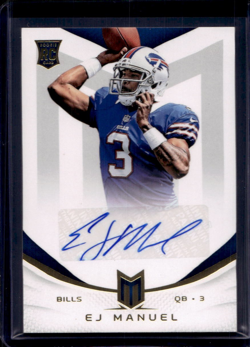EJ Manuel Panini Momentum #131 Autograph-Gold