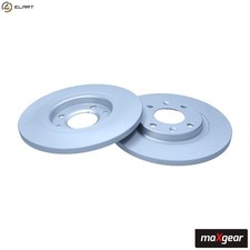 2x BRAKE DISC 19-0843MAX FOR PEUGEOT PARTNER/Platform/Chassis/MPV/Box/Body/MPV