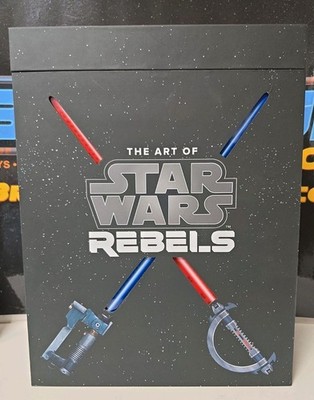 The Art of Star Wars Rebels Limited Edition Light Up Lightsaber Box 1st Ed Book