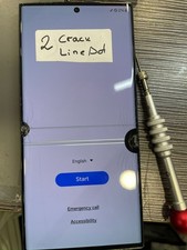 OEM OLED Pull For Samsung Galaxy S23 Ultra LCD Display DAMAGED - SCREEN ONLY 