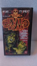 The Evil Dead VHS Video Cassette Tape UK PAL Palace Horror Sam Raimi