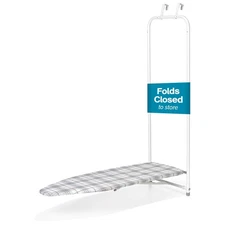 Effortless Over-the-Door Ironing Board with Cotton Cover - Perfect for Dorms