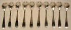 ETRUSCAN GORHAM STERLING SILVER 10 ICE CREAM FORKS 1913 — photo 2