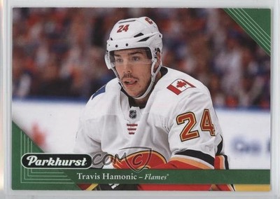 2017-18 Upper Deck Parkhurst Travis Hamonic #37 0a4