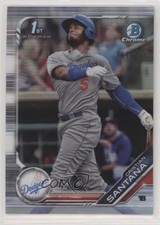 2019 Bowman Chrome Prospects Refractor 254/499 Cristian Santana #BCP-134 sh7