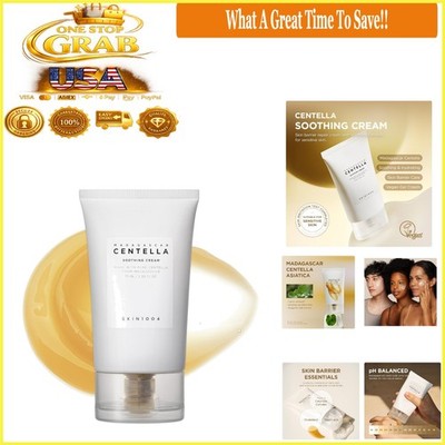 Madagascar Centella Soothing Cream Face Moisturizer Sensitive Skin 75ml
