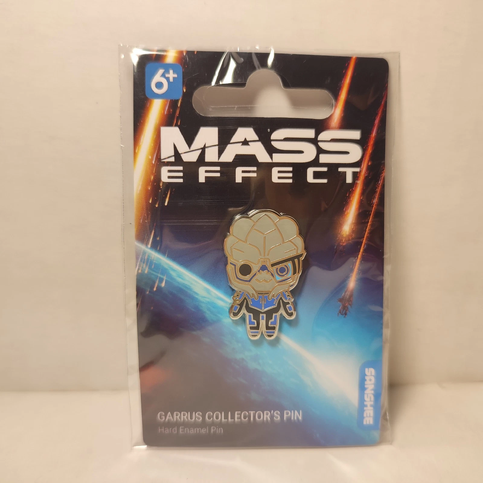 Mass Effect Garrus Collectors Enamel Pin Official Metal Lapel Badge Figure