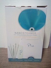 Nanosteamer Large 3-In-1 Nano Ionic Facial Steamer with Precise Temp Control