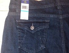 Gloria Vanderbilt The Perfect Fit Jeans Women  s Size 16 Blue Denim - NWT