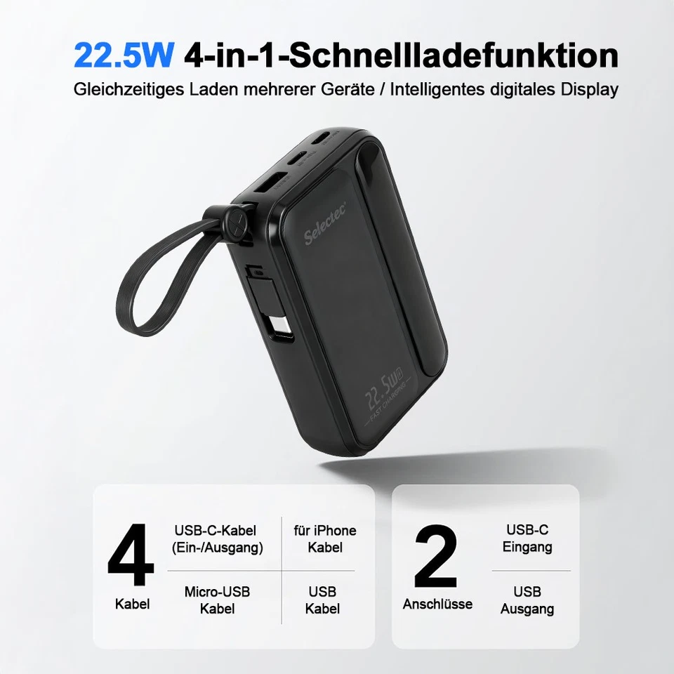 9000000mAh Powerbank Externer Batterie Ladegerät ZusatzAkku 2USB Für Alle Handy - Bild 4 von 4