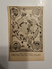 Braves 1923 Team Picture Joe Genewich Ray Powell Joe Oeschger Jocko Conlon A