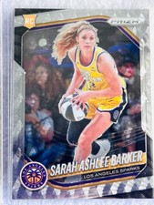 2025 WNBA Panini Swirl Prizm SARAH ASHLEE BARKER #31 Sparks 🏀 NEW in Protector