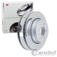 2X NK Bremsscheiben 320Mm BelÜFtet Hinten Passend FÜR BMW X3 | 311565