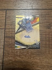 2022 Bowman’s Best Estanli Castillo Auto Superfractor 1/1 Tampa Bay Rays