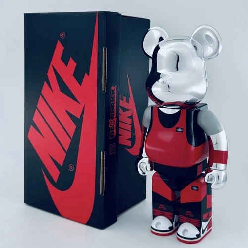 Medicom 400% BearbrIck ~ Michael Jordan 23 Be@rbrick 1985 AIR JORDAN PLAYGROUND