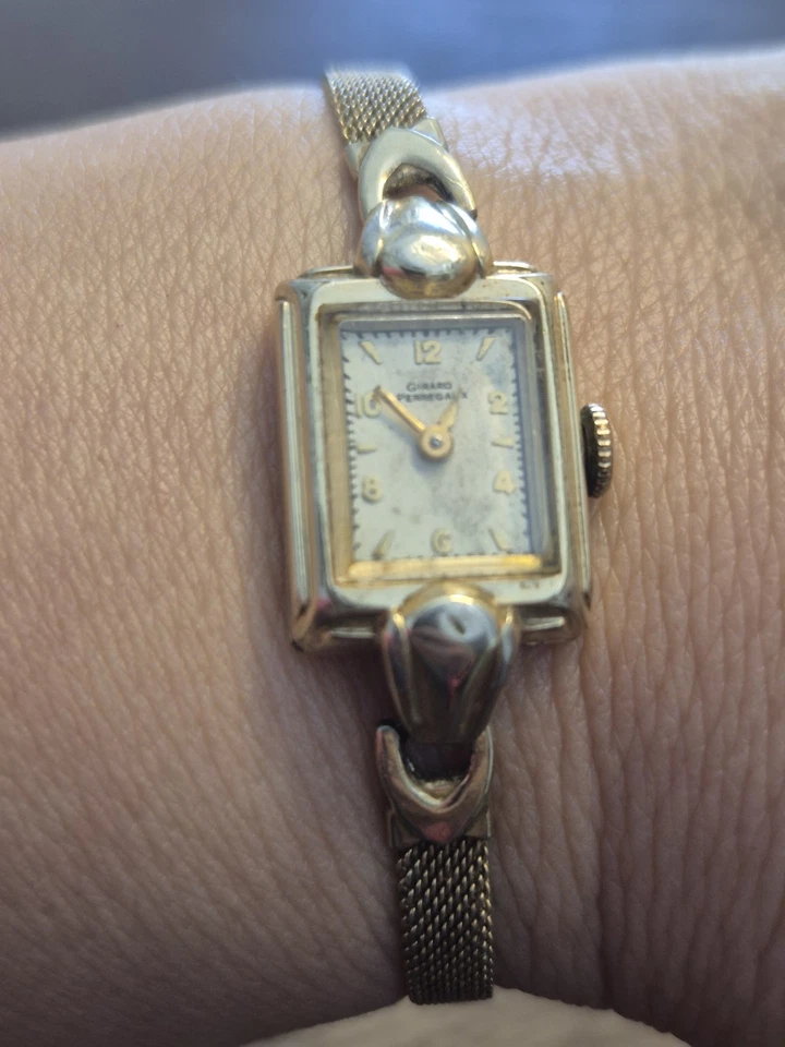 复古 Gerard Perregaux 14 KT GF & 10KT GF 女士腕表手动上弦 — 第 2/4 张图片