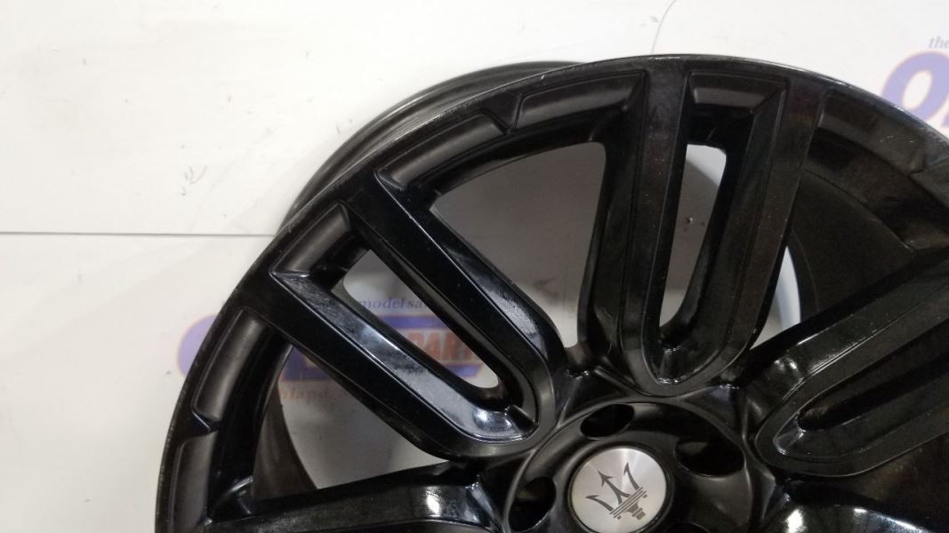 15 2015 MASERATI QUATTROPORTE SQ4 OEM 19" REAR WHEEL RIM BLACK 