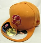 NWT NFL Tampa Bay Buccaneers Throwback 59Fifty Fitted Orange Hat Size 7 1/4