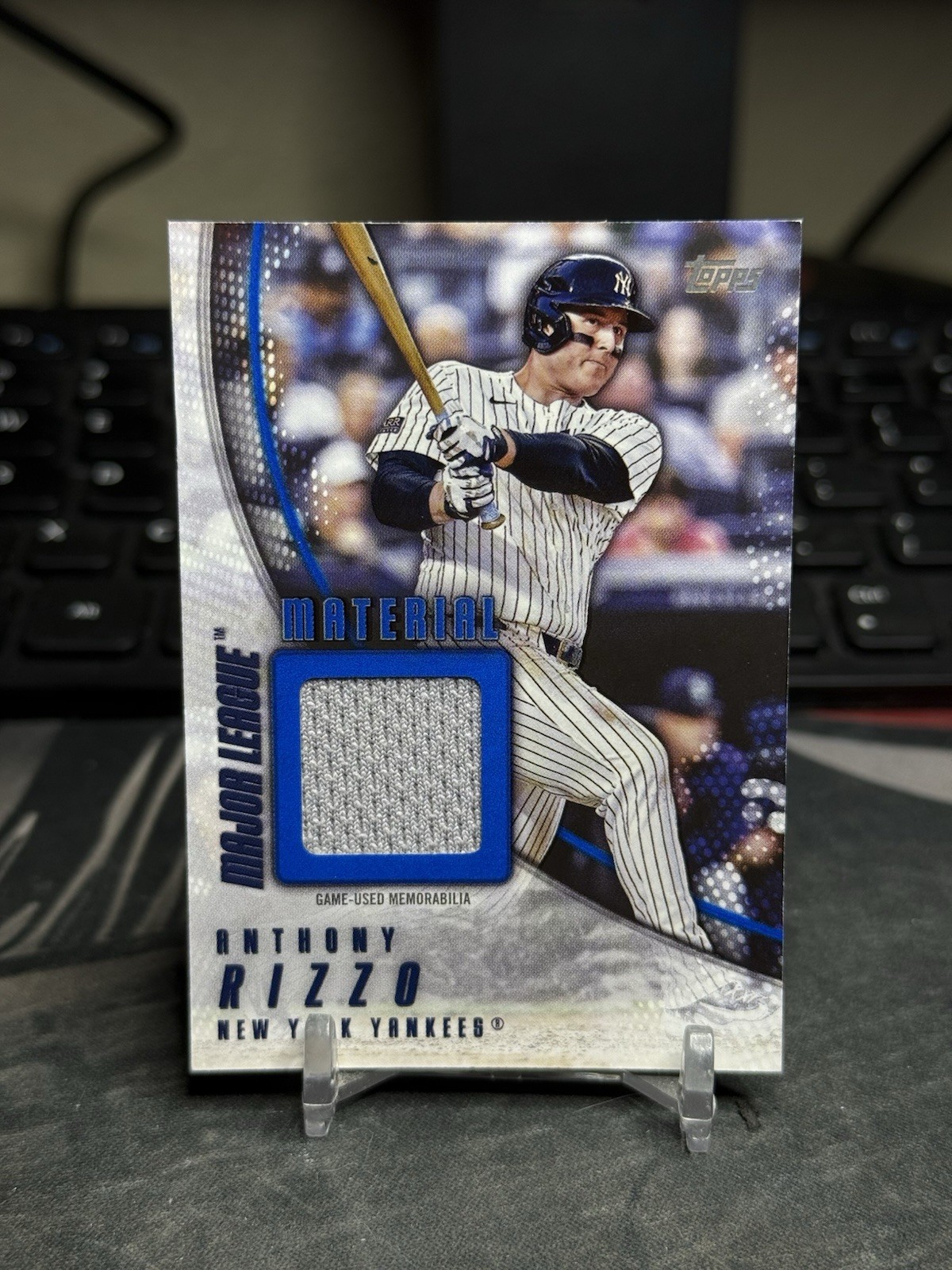 2025 Topps Series 2 Anthony Rizzo Game-Worn Patch Card 150 Limited Edition MLM2-ARZ
