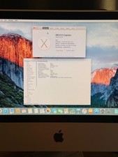 Apple iMac A1224 20" 250 GB SSD, Intel Core 2 Duo, 2.4 GHz, 2 GB ...