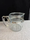 Vintage Pyrex Flameware 9 Cup Percolator Glass Pitcher Shell 7759 7824-H USA