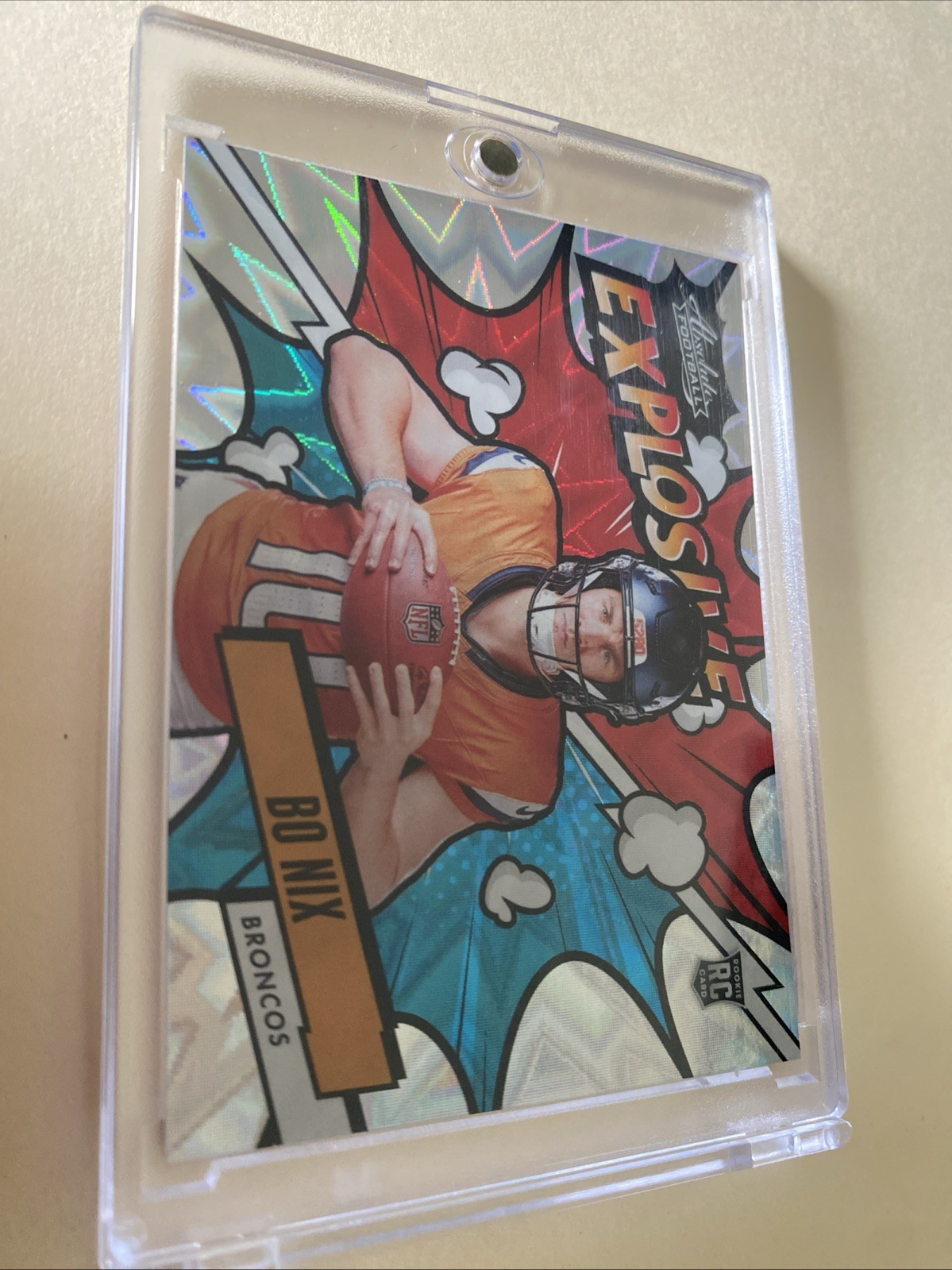 2024 Panini Absolute - Explosive Bo Nix #EX-BNX (RC)