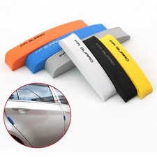 4Pcs Car Door Protector Guard Strip Rubber Bumper Scratch Edge Protection