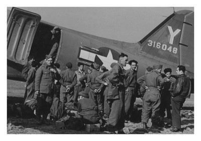 Douglas C 47 cargo plane American British POWs
