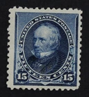 CKStamps: US Stamps Collection Scott#227 15c Clay Mint HR OG Crease
