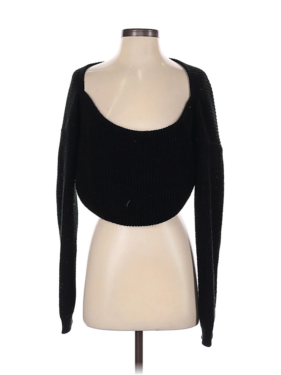 Nasty Gal Inc. Women Black Cardigan S