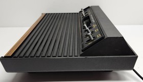 Atari 2600 Six Switch Woodgrain Console Only Tested Working Free Shipping