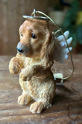 Cocker Spaniel Ornament Angel Figurine 