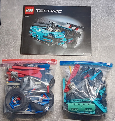 LEGO Technic Drag Racer 42050 Teile & Bauanleitung, bedruckt, 647-tlg.