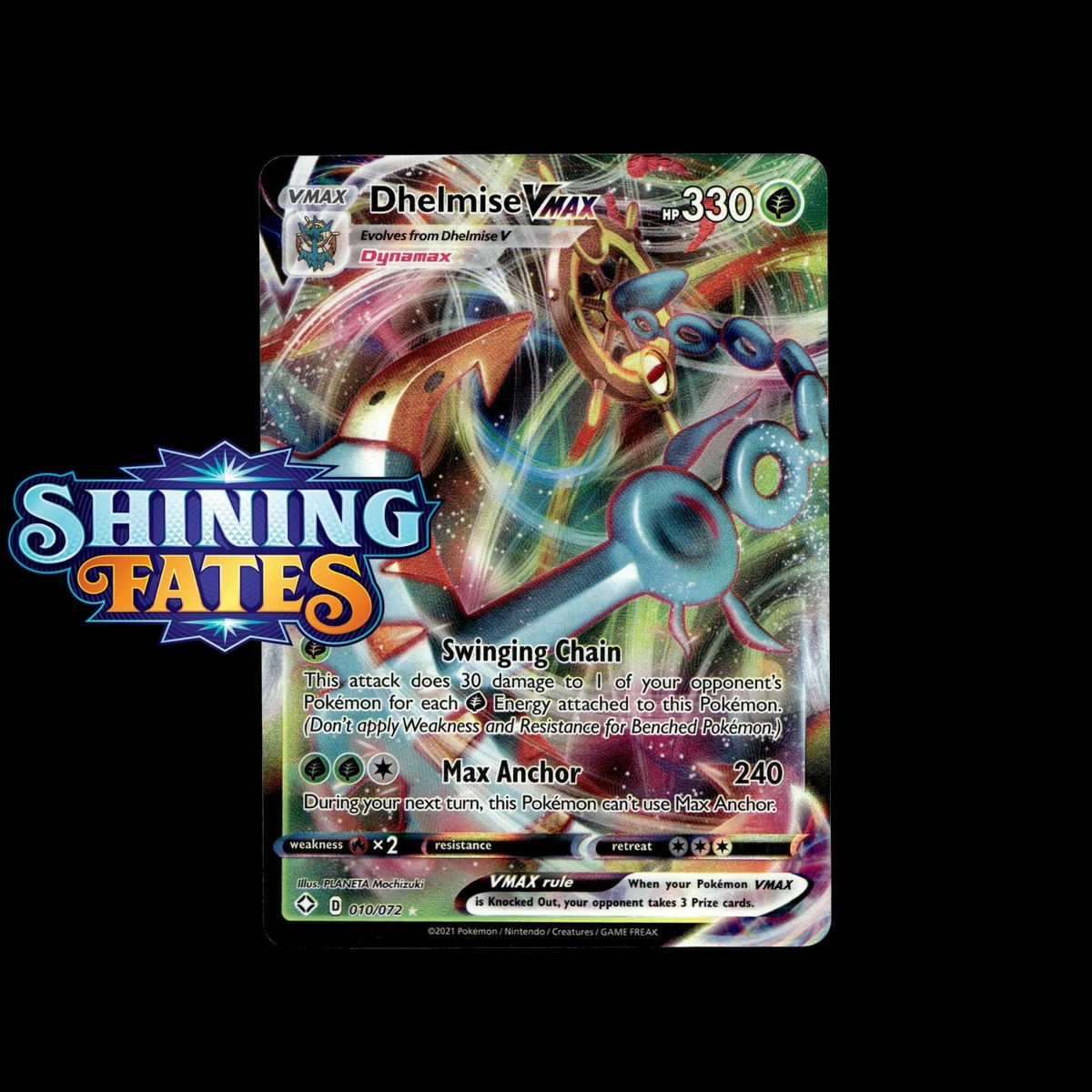 dhelmise pokemon card price Pokemon Card Japanese Dhelmise 004/064 sv7a TCG main image 1