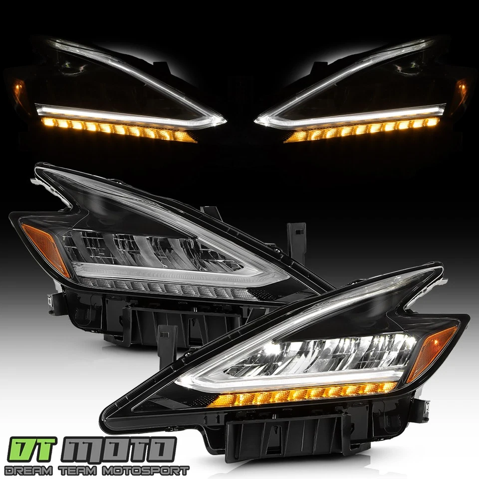 Faros delanteros izquierda+derecha LED DRL completos para Nissan Murano 2019 2020 2021 Foto 2 de 4