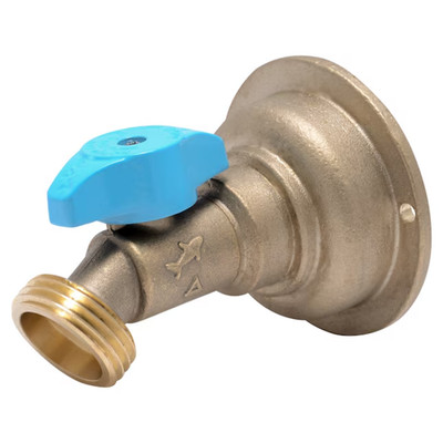 SharkBite 3/4 in. Brass Push-to-Connect x MHT Quarter-Turn, No Kink Hose Bibb