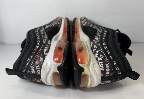 - Nike Air Max 97 Just Do AT8437-001 Men’s Shoes Size 11.5 Black Orange - Picture 7 of 9