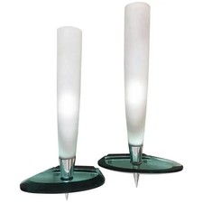 COPPIA APPLIQUE LAMPADA A PARETE FONTANA ARTE MID CENTURY VENINI MURANO 50S 70S