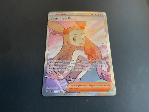 Pokemon Jasmine's Gaze 233/191 Sv08: Surging Sparks Holo - Bild 1 von 2