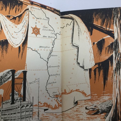 Strong MISSISSIPPI PILOT: With Mark Twain on the Great River 1st Ed 1954 - Picture 5 of 9