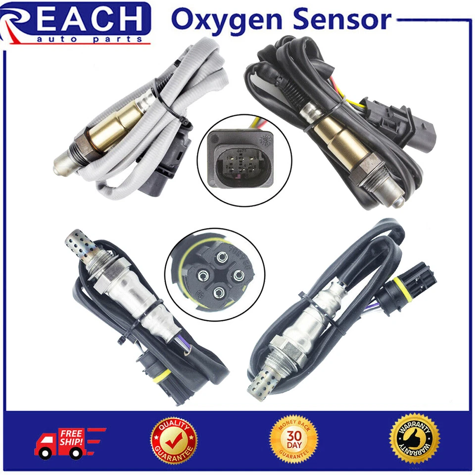 4x Oxygen sensor for BMW 335i 2007 2008 2009 2010 2011 3.0L Upstream +Downstream - Изображение 4 из 4