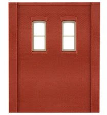 Woodland Scenics Design Preservation 2 Story Rectangular 2-Window High HO 30139