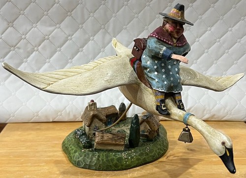 L.W. Schifferl ~ Mother Goose Is On The Loose ~ Midwest Figurine ~ VG Condition - Picture 2 of 12