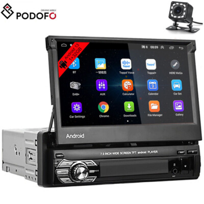 7'' Android 13.0 Autoradio mit GPS Navi Navigation Bluetooth DAB+ 1 DIN RDS FM