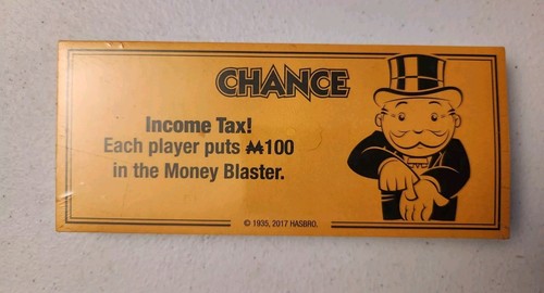 Monopoly Cash Grab Game Hasbro Money Replacement Pack E3037 New Sealed