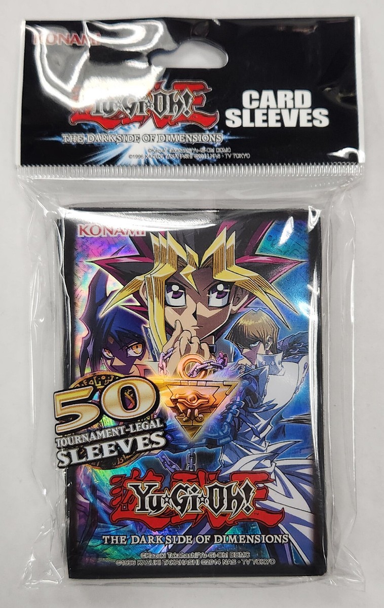 OFFICIAL KONAMI YUGIOH DARK SIDE OF DIMENSIONS CARD SLEEVES (YUGIOH SIZE)  50ct