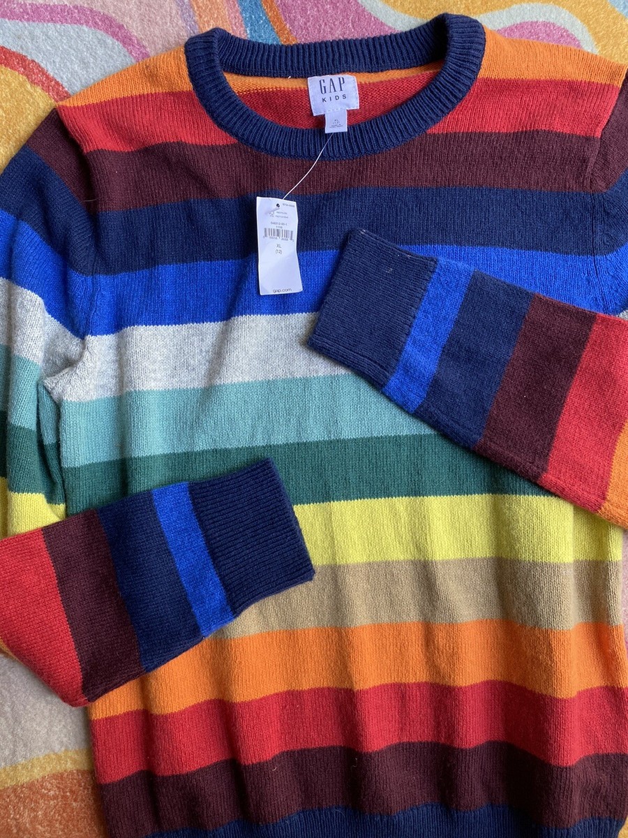 Gap 2024 rainbow sweater