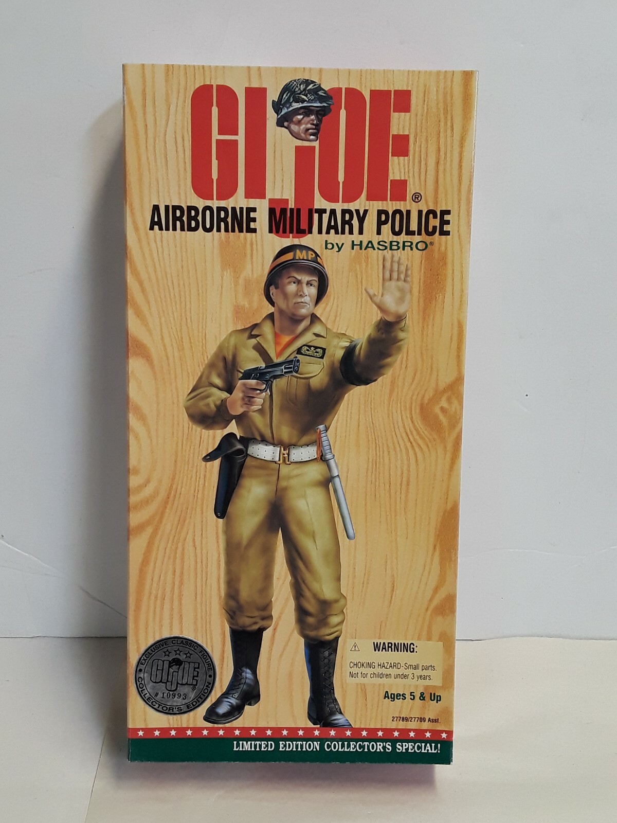 Limited edition GI Joe Airborne military police Hasbro 12 inch figure Limited edition GI Joe Airborne military police Hasbro 12 inch figure